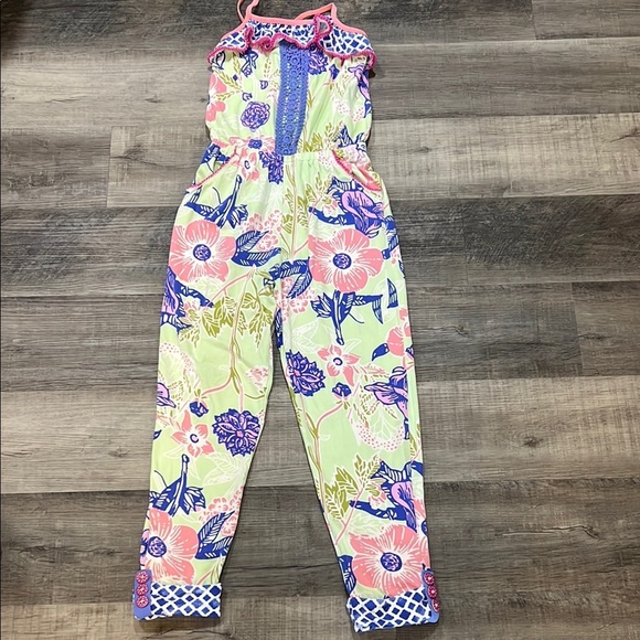 Matilda Jane Other - Matilda Jane Floral Horseshoe Romper size 12